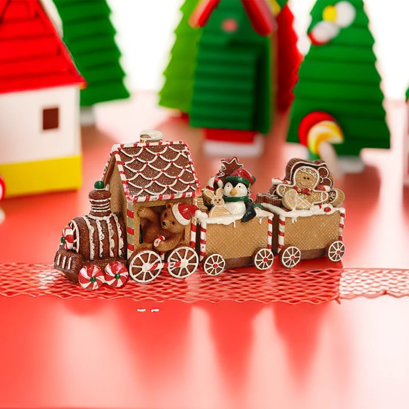Christmas Train Ornament 3