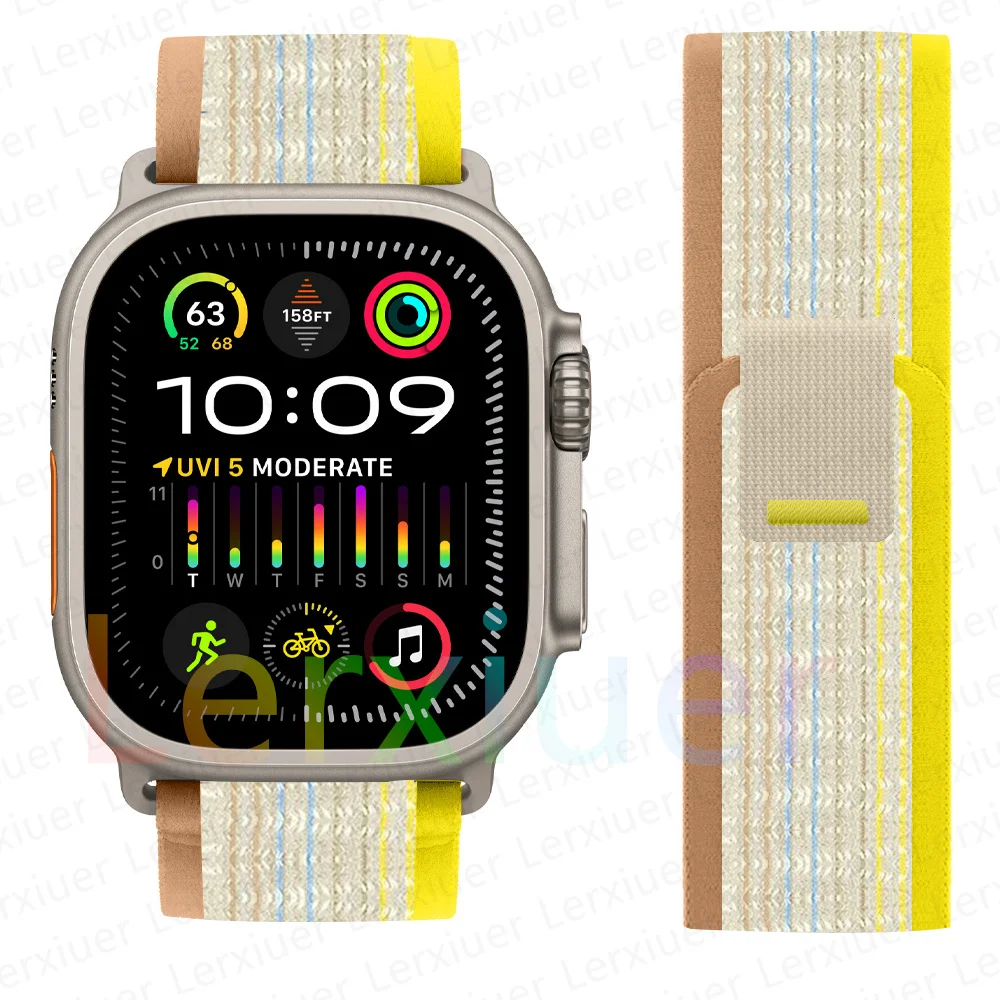 Nylon Sports Bracelet Trail Loop for Apple Watch – Versatile and Durable Strap