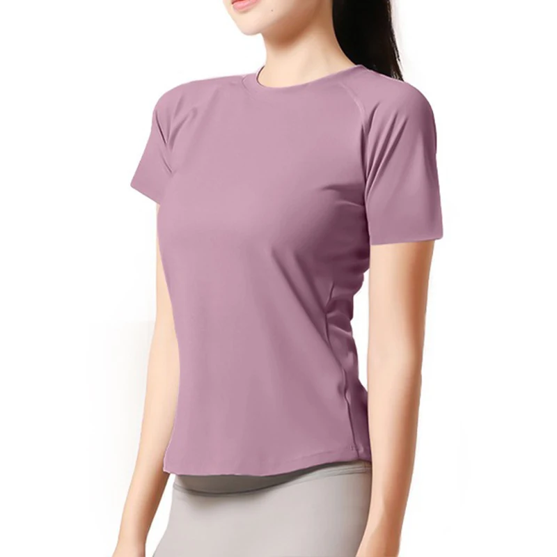 Aiithuug Sports Short Sleeve Running Quick Dry Back Breathable Yoga Tops Quick Dry Daily Active Wear Golf Shirts Tennis Tops Gym