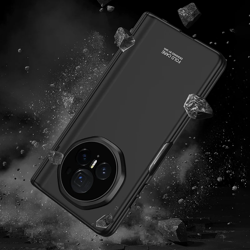 Magnetic Hinge Bracket Armor Case For Honor Magic V3 Outer Screen Glass Protecti