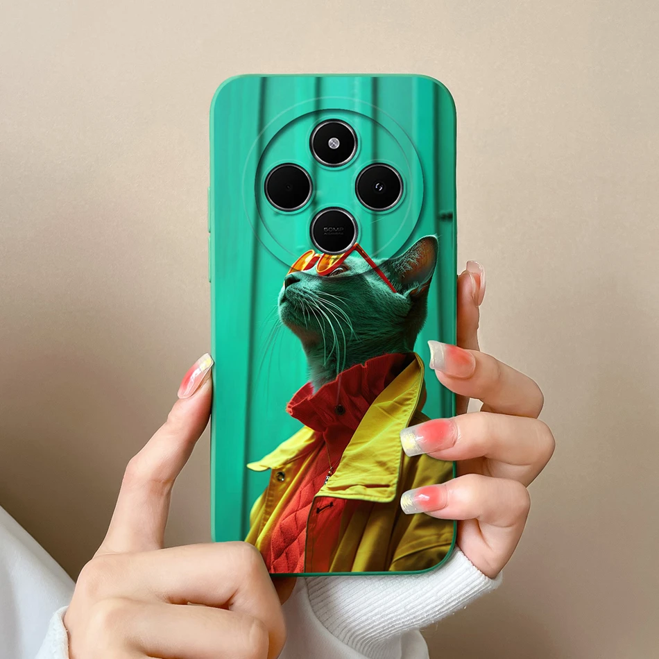 Cute Design Liquid Silicone Phone Case - High Quality Soft Back Cover in Vibrant Colors