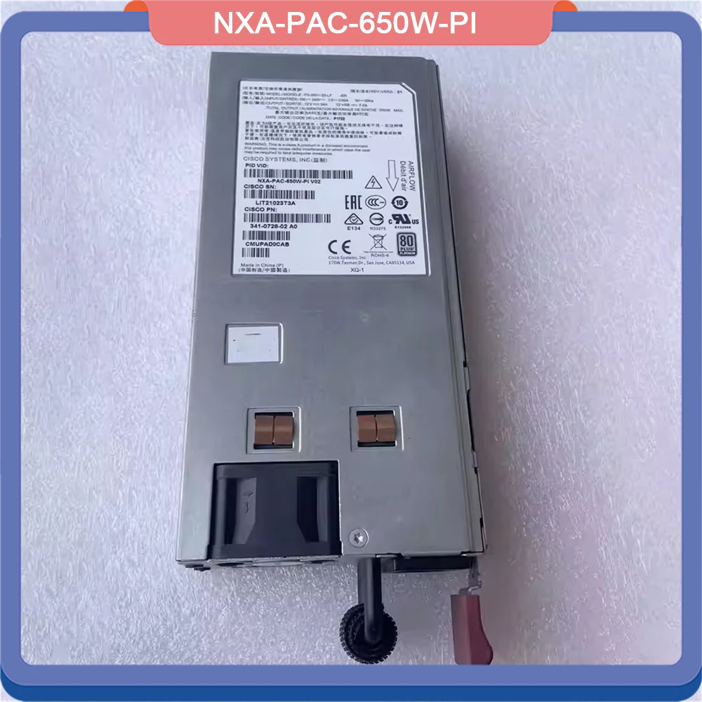 650W NXA-PAC-650W For Cisco Power Supply NXA-PAC-650W-PI 2 650W NXA PAC 650W For Cisco Power Supply NXA PAC 650W PI