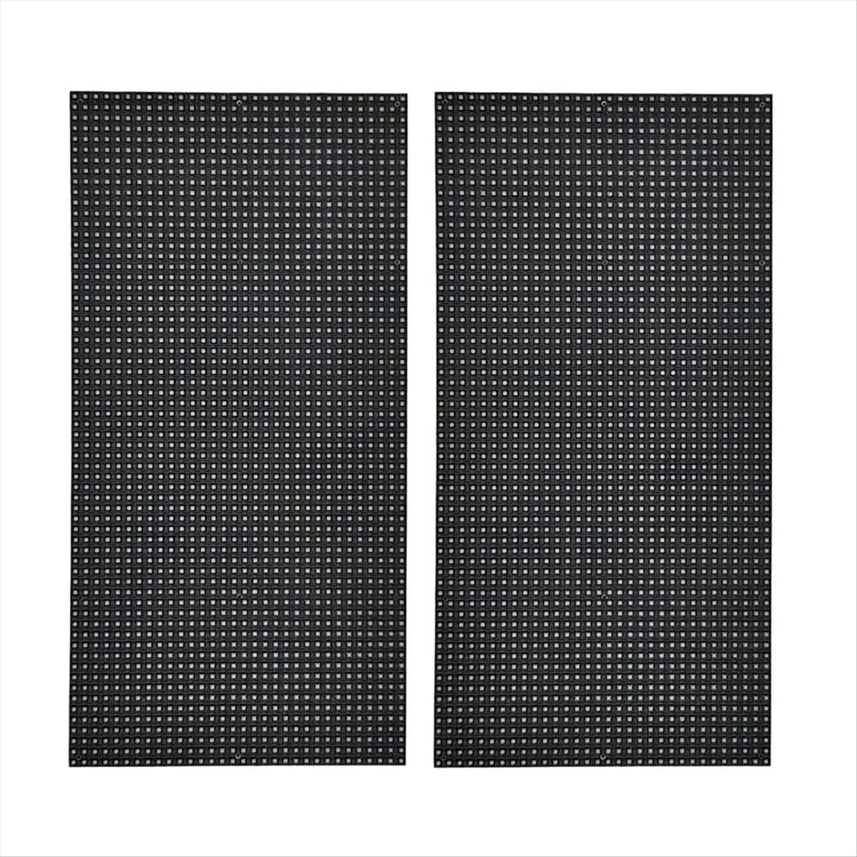 00X 전자 액세서리, 2개 P4 LED 스크린 패널 모듈 256x128mm 64x32 픽셀(검은색)