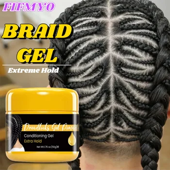 Gel tressé longue durée pour cheveux africains, Shine N Jam, Loc et Twist, Warm Tames, Frizz Edges, Cornrow, Black Women
