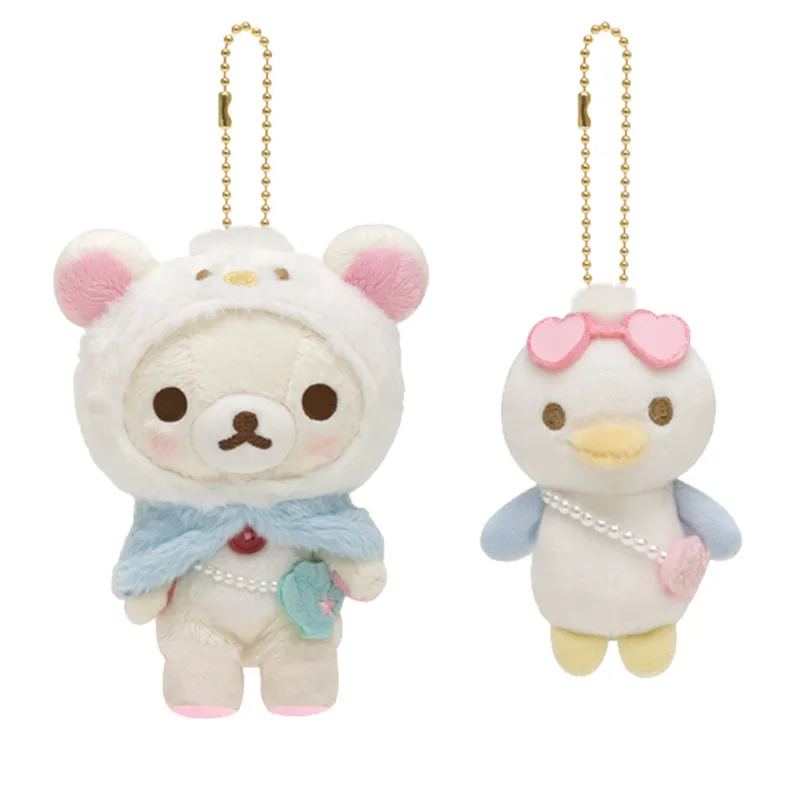 Rilakkuma Korilakkuma Penguin Kawaii Plush Keychain