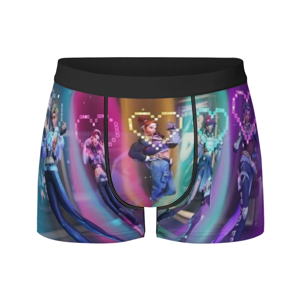 thumbnail image 1 of Vedeo-Game-OverWatch Ropa interior de seda de leche para hombre Calzoncillos tipo bóxer para hombre Calzoncillos tipo bóxer para hombre, 1 of 5