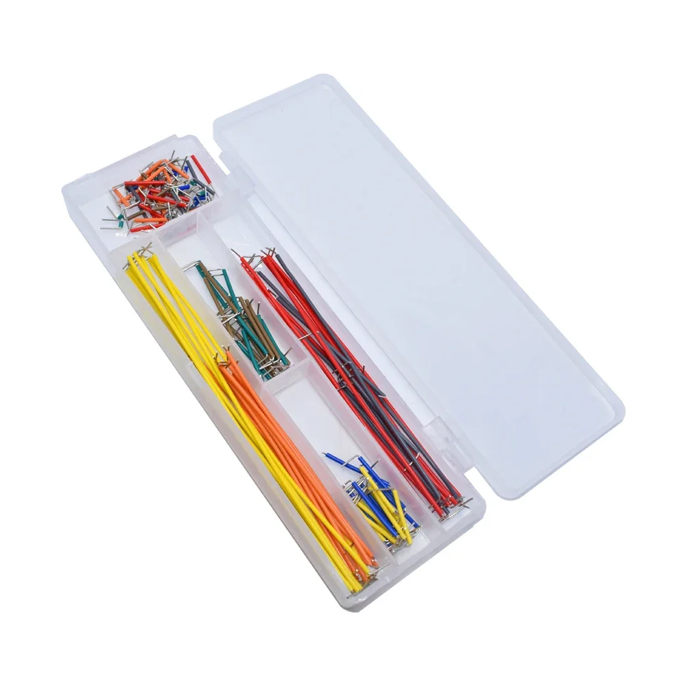 Vendita Calda 140 Pezzi A Forma Di U Senza Saldatura Breadboard Jumper Cable Wire Kit Per Arduino Shield Per Raspberry Pi Drop Shipping