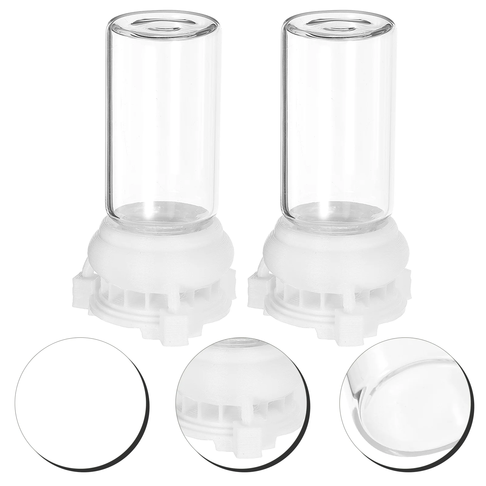 

2pcs Ant Nest Water Feeders Ant Farm Accessory Feeders Visible Feeding Containers for