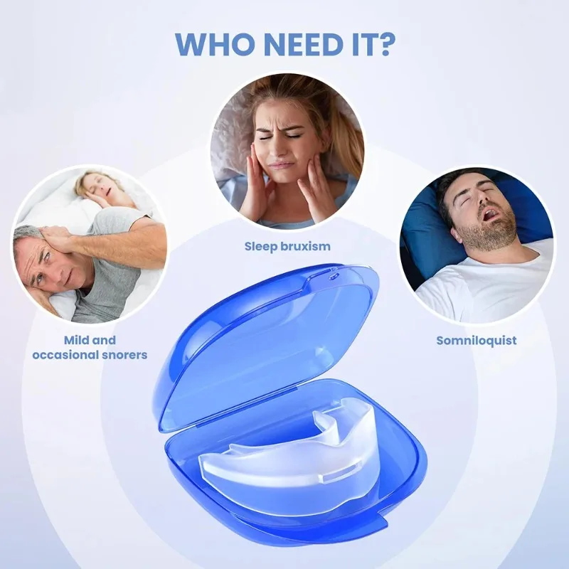 Teeth Bruxism Sleeping Apnea Guard Anti Snoring Bruxism Mouth Guard Snoring Device Bruxismo Mouth to Stop