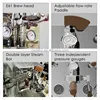 Rocket Apartment 15 Bar Multi-Function Professional E61 1 Group Semi Automatic Espresso Lelit Coffee Machine 6