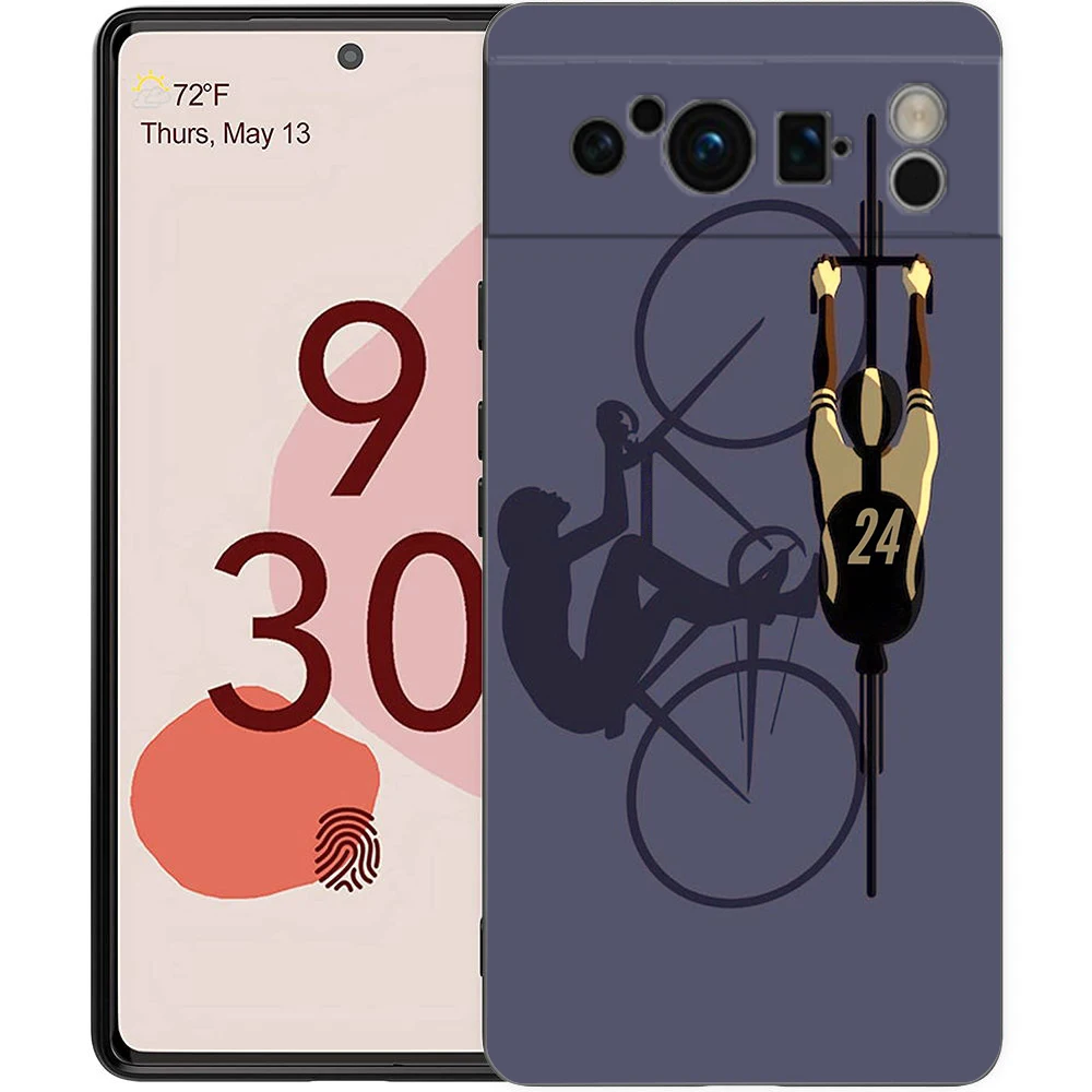 Cycling Art Shockproof Soft TPU Phone Case Cover – Durable Protection with Stylish Design