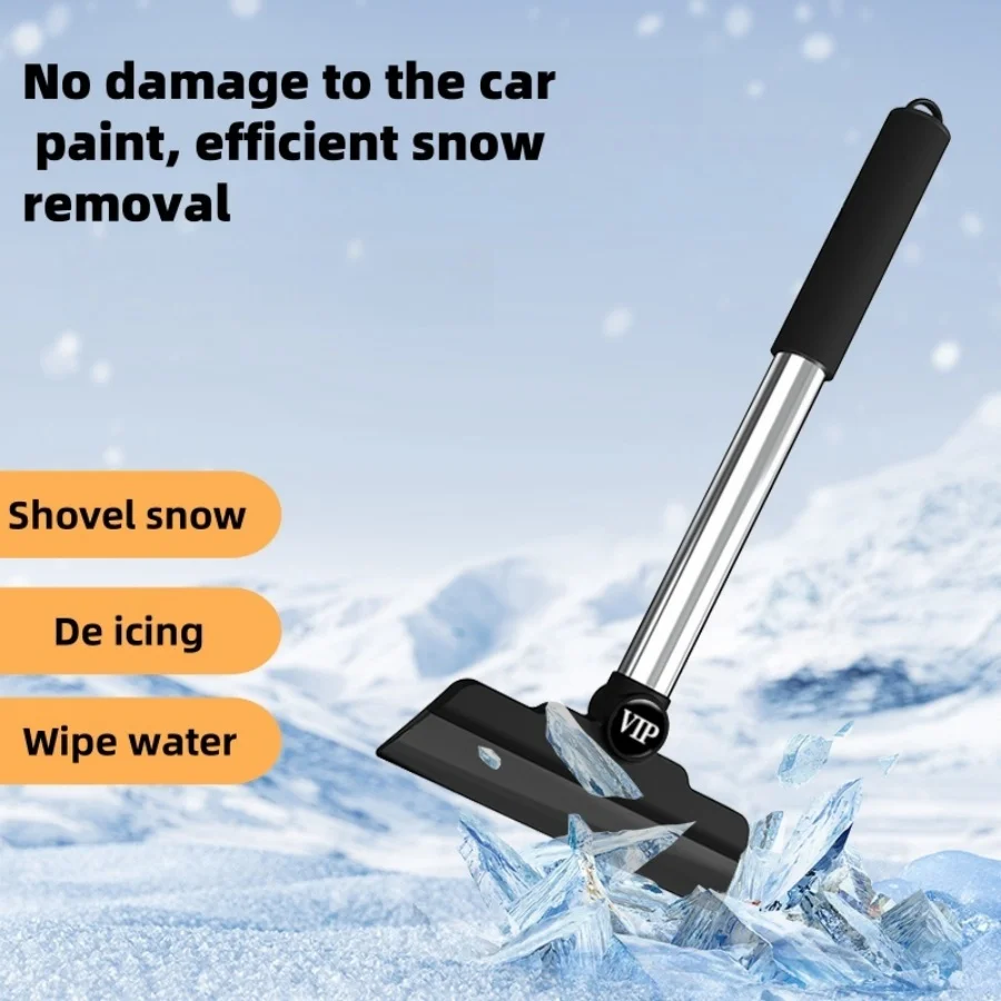 Car windshield wipers snow removal brushes snow shovels stainless steel cleaning tools broom cleaning accessories