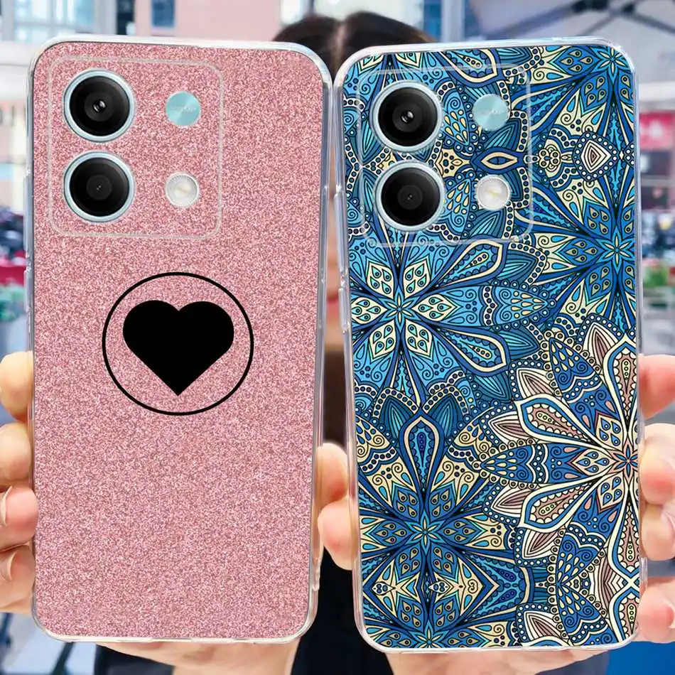 Elegant Printing Soft Silicone TPU Slim Phone Back Cover