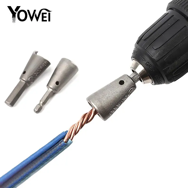 

Wire Twisting Tools Handle Electrician Quickly Twister Twister Wire For Power Drill Drivers Twister Twisted Twist Cable Device