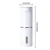 1PC White 300ML Automatic Foam Soap Dispensers Smart Foam Machine Infrared Liquid Soap Dispenser Pump Hand Sanitizer 6
