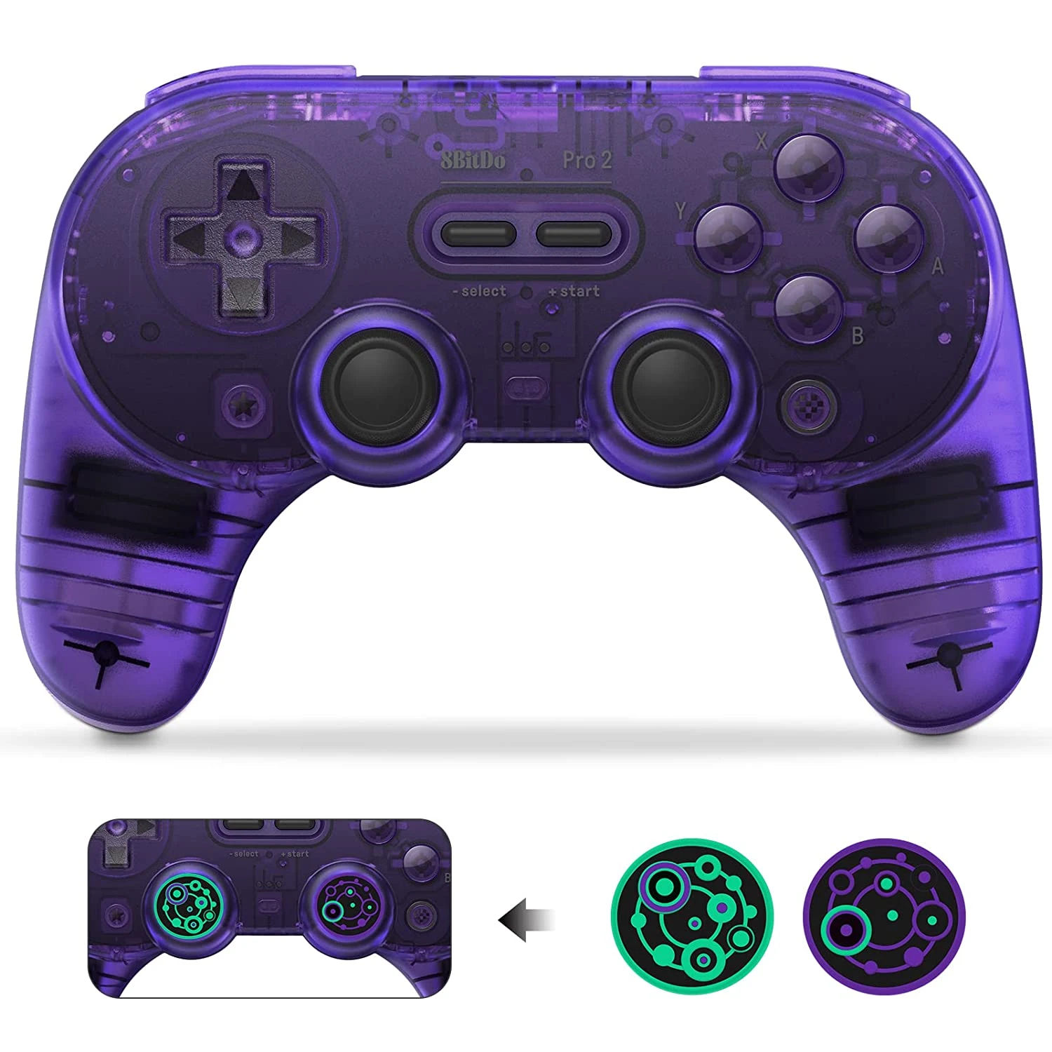 Pennenvriend schilder Score 8bitdo Pro 2 Special Edition Bluetooth Controller Wireless Joystick Gamepad  For Switch Pc Macos Android Steam Raspberry Pi - Gamepads - AliExpress