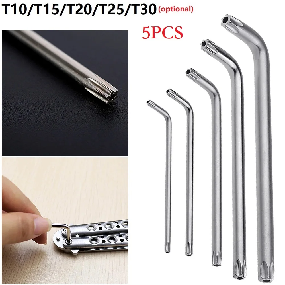 

5 шт., торцевые отвертки T30/T20/T25/T10/T15