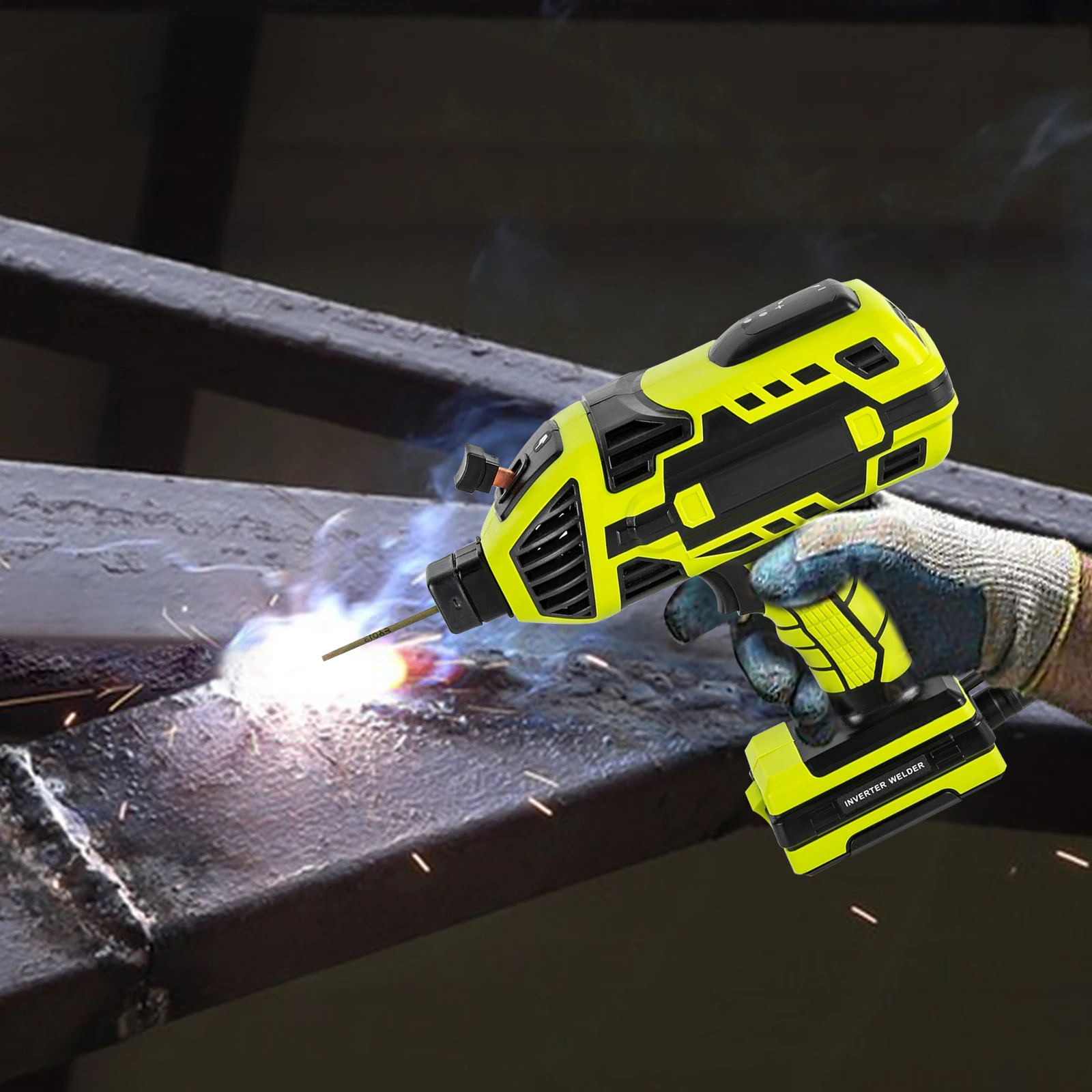 Handheld Welder ARC Welder Gun 6 Variable Current Adjustment IGBT Inverter for 3/32&ldquo;-1/8" Wire Rods Electric Kit portable welder electric welder mini welder