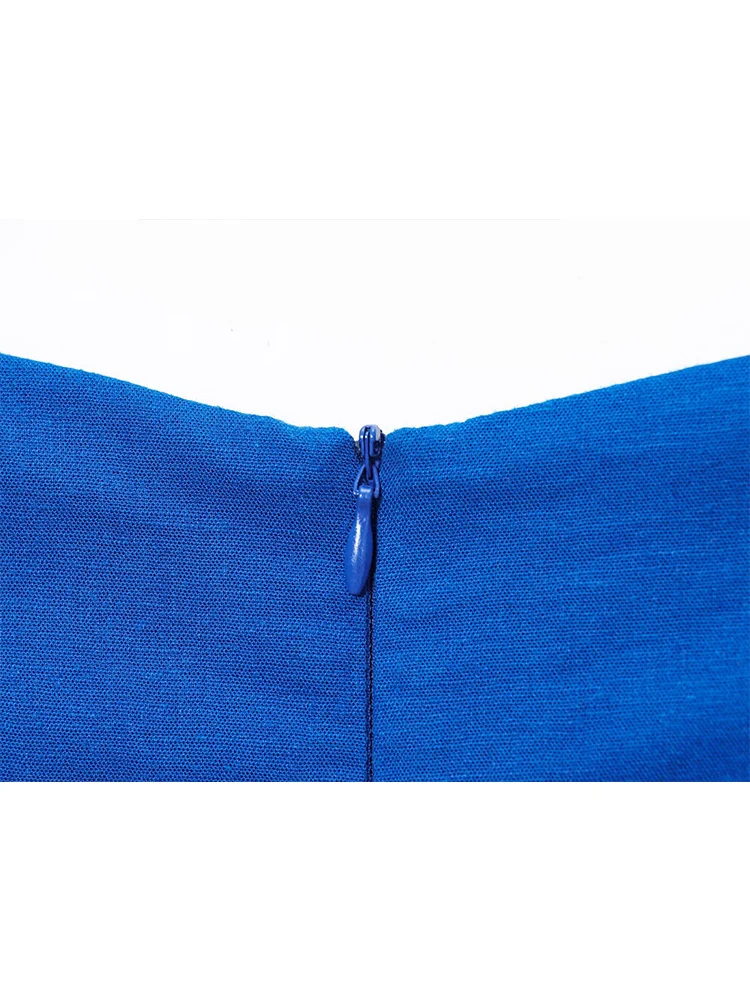 TFMLN New Female Midi Dress Tight Sleeveless Round Collar Bodycon Chic Hollow Out Design Dresses Casual Beach Streetwear Summer