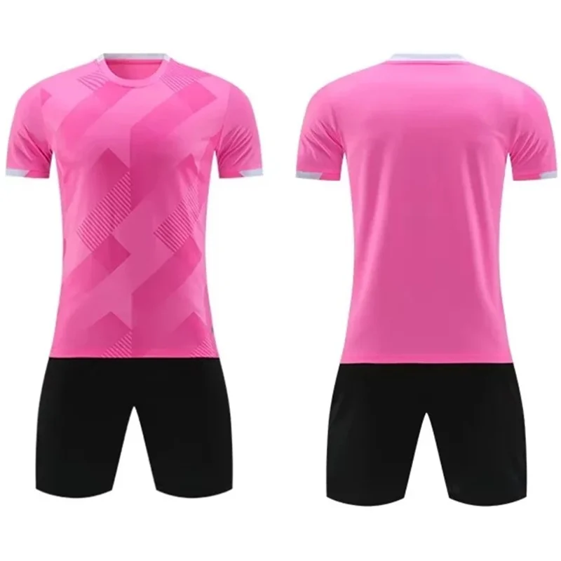 Sublimation Fashion Design Kids Football Sports Soccer Kits Suit Printed Children Soccer Jersey