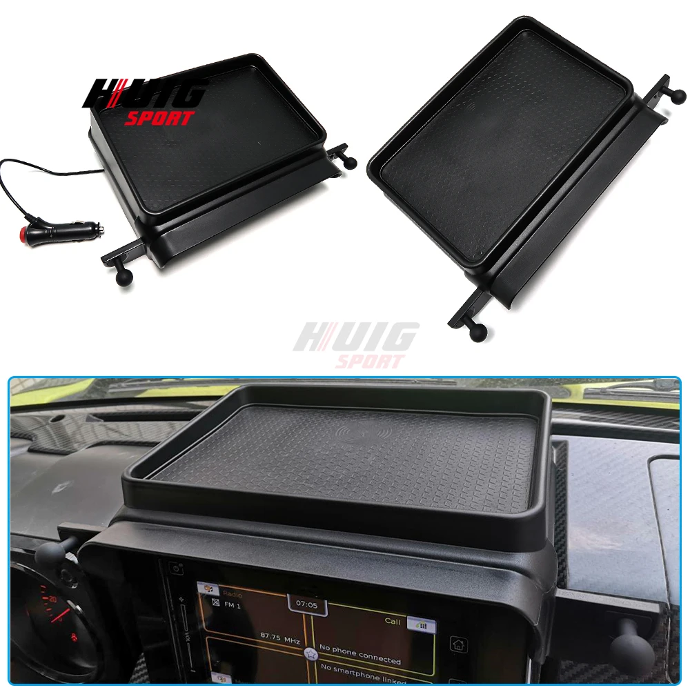 

Car Interior Dashboard Storage Navigation Organizer Box Cover Trim Car Accessories For Suzuki Jimny 2019 2020 2021 2022 2023