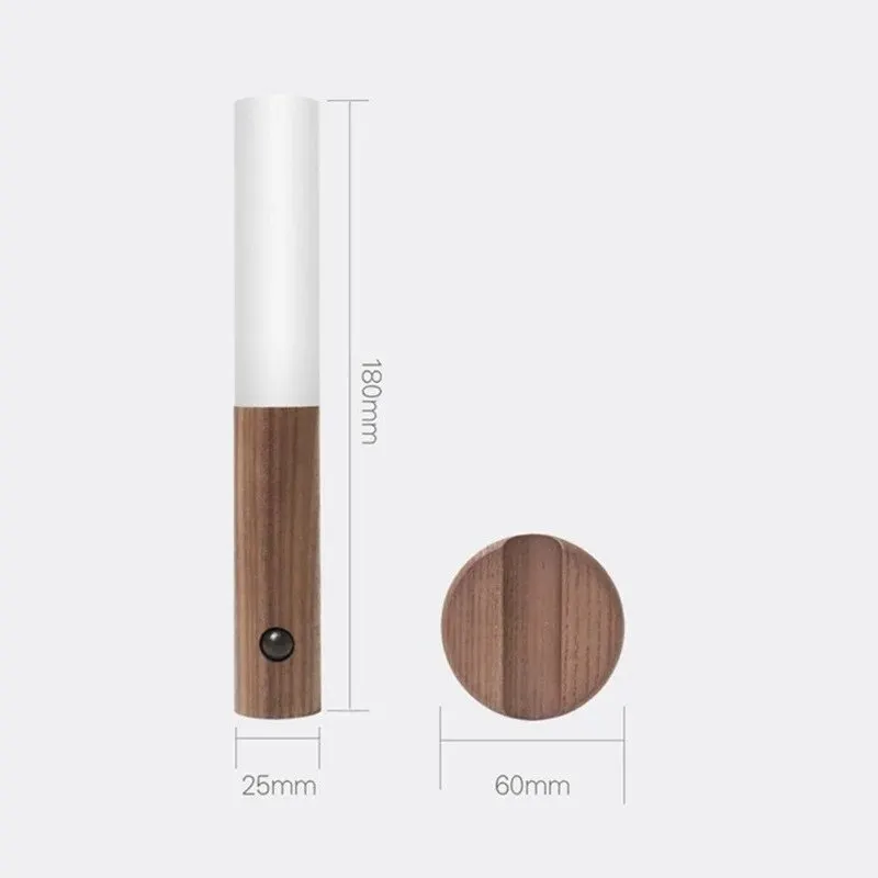 Intelligent wind body sensor LED charging wall lamp, light sensor control is suitable for family bedrooms and outdoor camping