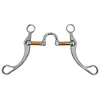 Horse Snaffle Stainless Steel Training Mouth Bit  Western Copper Roller Jointed Mouth Curb Hight Quality Horse Bit 3
