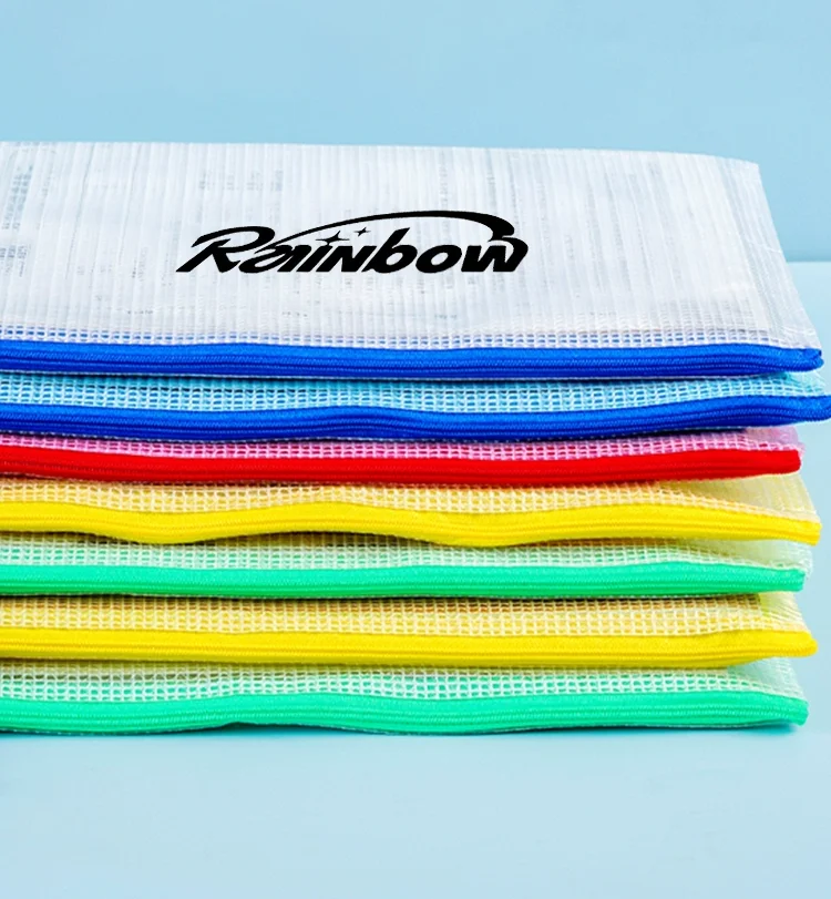 5PCS Dokument Tasche Mesh Mäppchen Wasserdichte Tasche Bleistift Taschen Brettspiele Lagerung Taschen Für Schule Büro Liefert Und Reise – Detail 3
