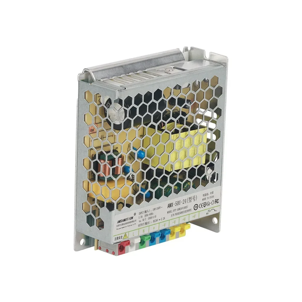AMX-50U-24 Switching Power Supply 220V to 24V AC to DC Output DC 24V 4.5A 2.2A Power 100W