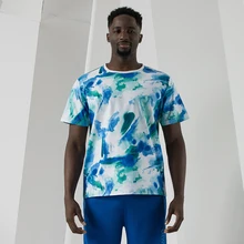 

Summer casual quick-drying T-shirt men's new ink like shadow ice silk breathable sports short sleeves