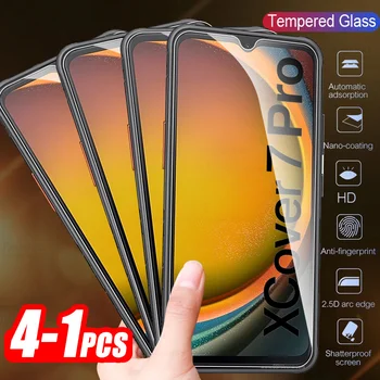 1-4PCS Protezione Dello Schermo HD Per Samsung Galaxy XCover7 Pro Vetro Protettivo Samsun X Cover7 XCover 7 Pro 6.6 Pollici Tremato Flim