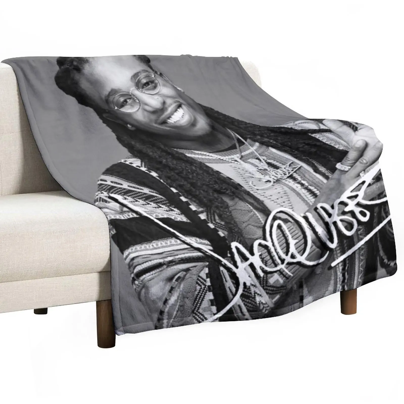 

Tenjaq King of R & B American Tour 2019 2020 Throw Blanket manga Retro Blankets Extra Large Throw Blanket