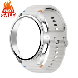 Custodia protettiva dual pack con cinturino, vetro temperato e bumper in PC per smartwatch