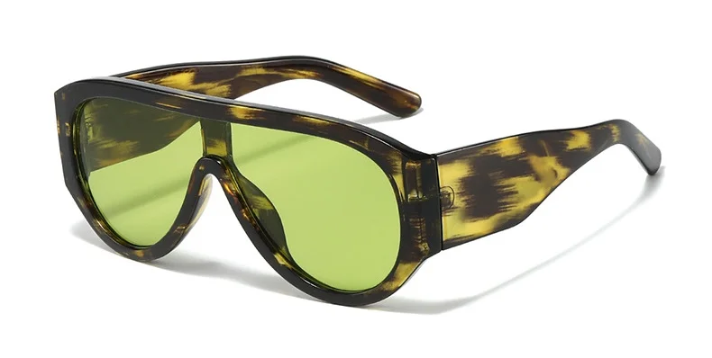 Occhiali Da Sole Rotondi Classici Designer UV400 Eyewear Montatura - Foto 9