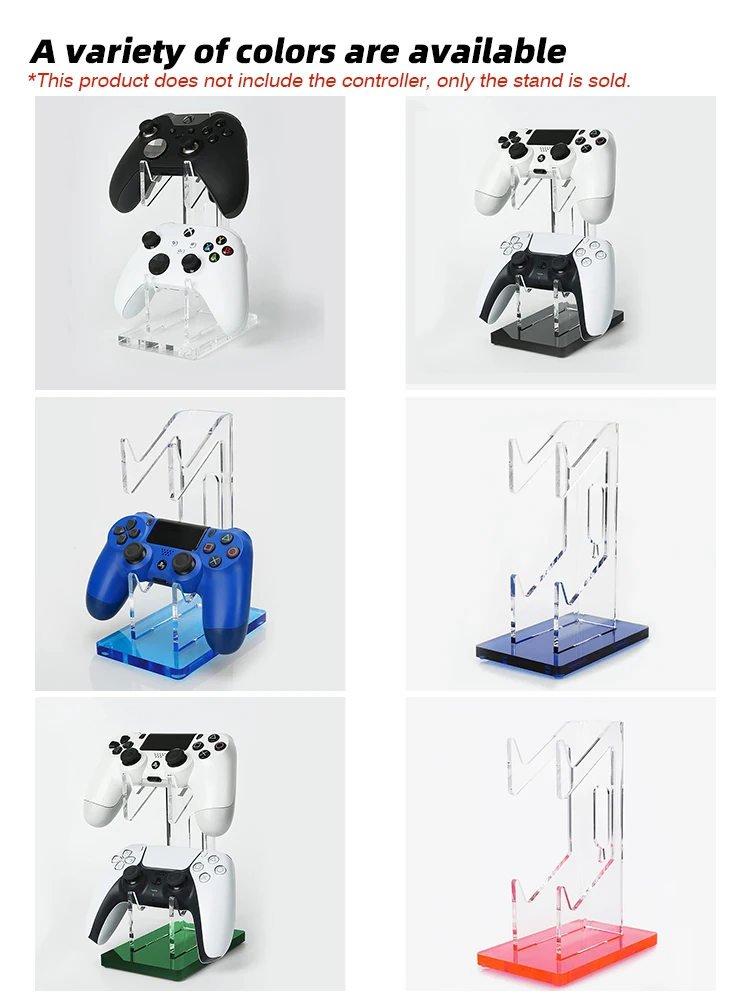 Dual Game Controller Holder For Ps5/ps4/xbox Series X - Desk