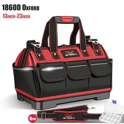 2023 NEW Tool Bag 1680D Oxford Cloth Electrician Organizer Carpenter Professional Storage Multifunction Large Capacity Toolbag