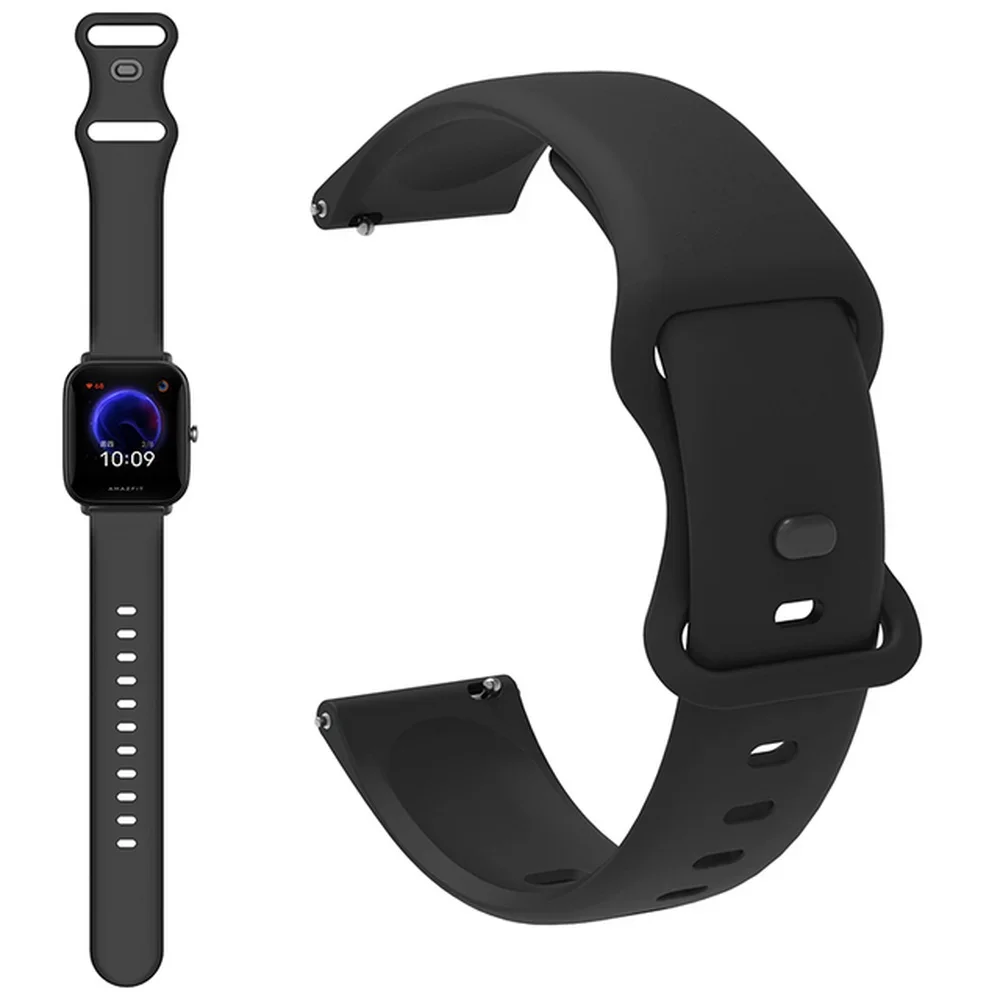 Silicone Band Bracelet with TPU Protective Case