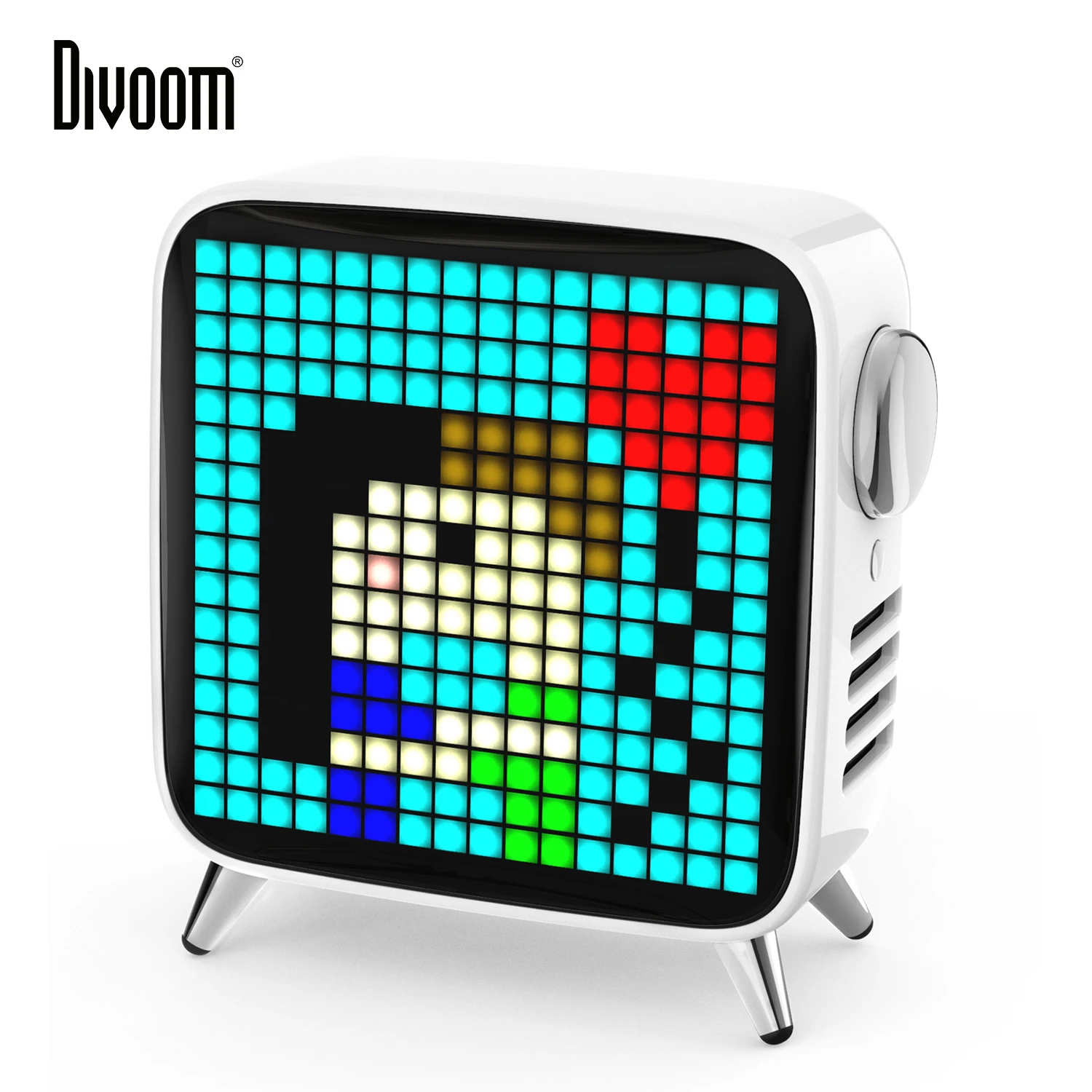 Divoom Tivoo Max Pixel Art Bluetooth Wireless Speaker with 2.1 Audio System 40W Output Heavy Bass App Control for IOS & Android Divoom Tivoo Max Pixel Art Bluetooth Wireless Speaker with 2.1 Audio System 40W Output Heavy Bass App Control for IOS & Android