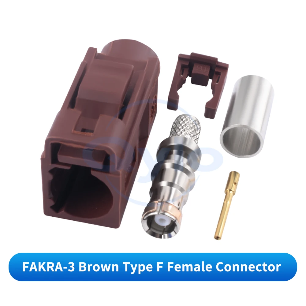 FAKRA K Weiblicher Automobilstecker FAKRA-3 Stecker A/B/C/D/E/F/G/H/I/K/L/M/Z Modelle Mehrere Farben (1 Stück) – Detail 11