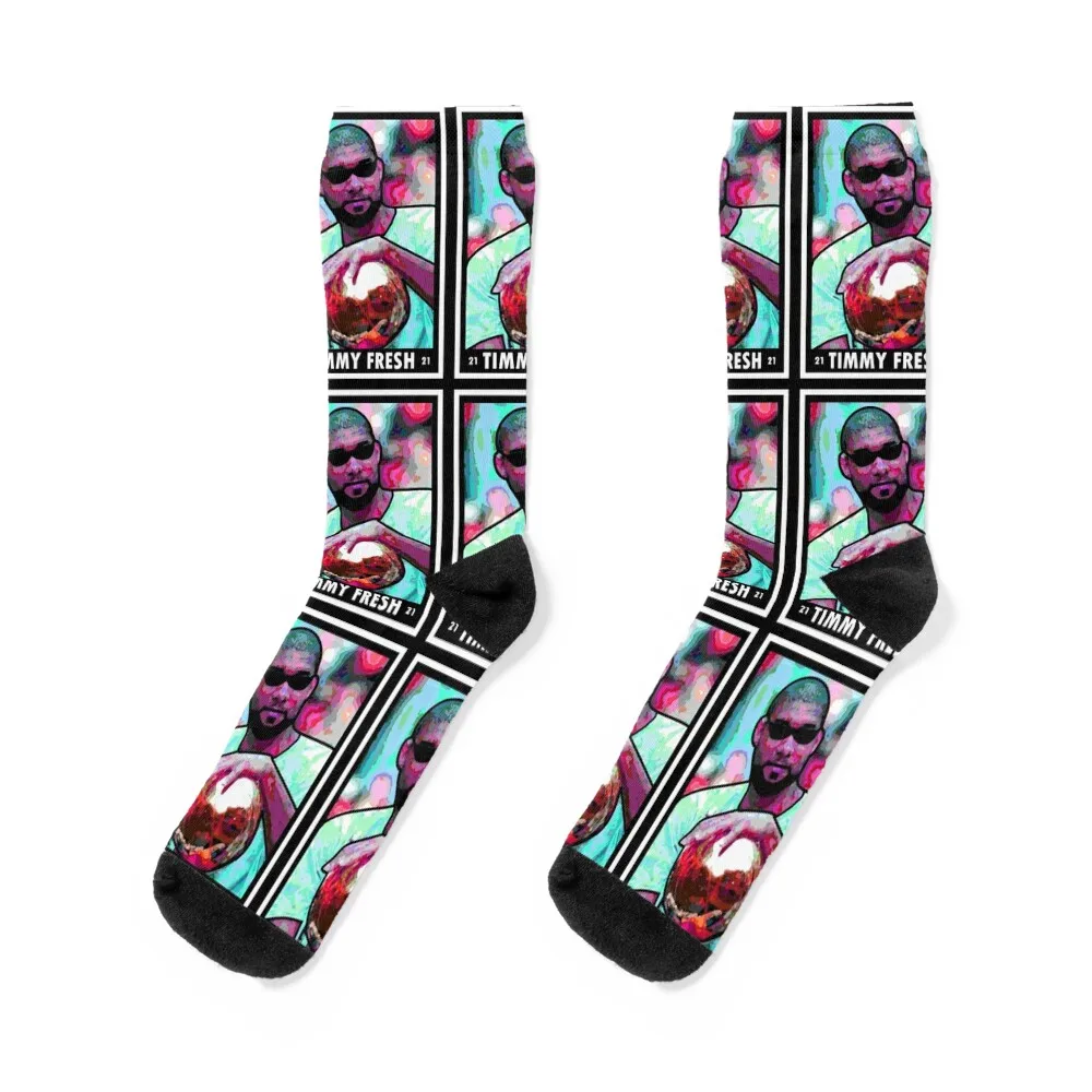 

Tim Duncan Timmy Fresh 21 Socks aesthetic Toe sports Socks Men Women's