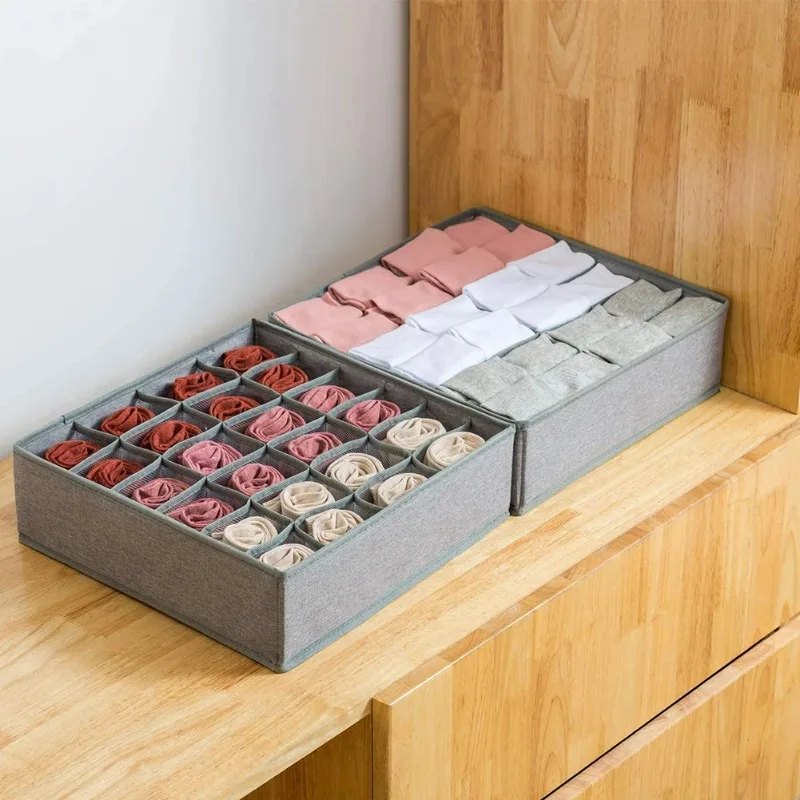 

Wardrobe Clothing Storage Organizer Underwear Bra Socks Storage Box Cabinet Drawer Organizer Socks Scarf Underwear Organizer Box