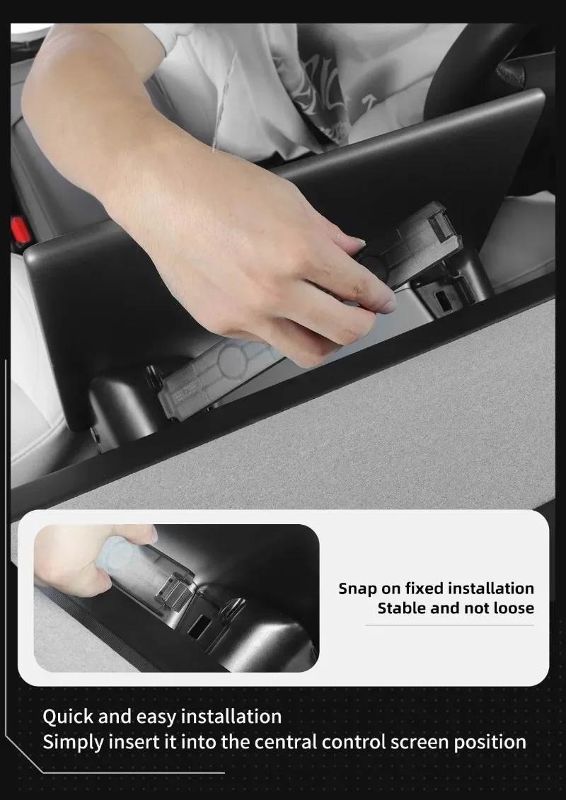 For Tesla Model Y/3 Highland Model Y Juniper Hidden Storage Box Organizer Tray U