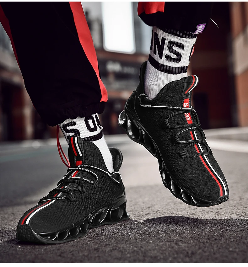 zapatillas hombre tenis para hombre blade zapatos running, zapatillas deportivas casuales hombres, cómodas calzado de caminar, Ligero transpirable correr fitness gimnasio sneakers bambas, 2022 deportes y ocio y moda 86 Scd6625ad6e214dc89e623aa051da4bd5W