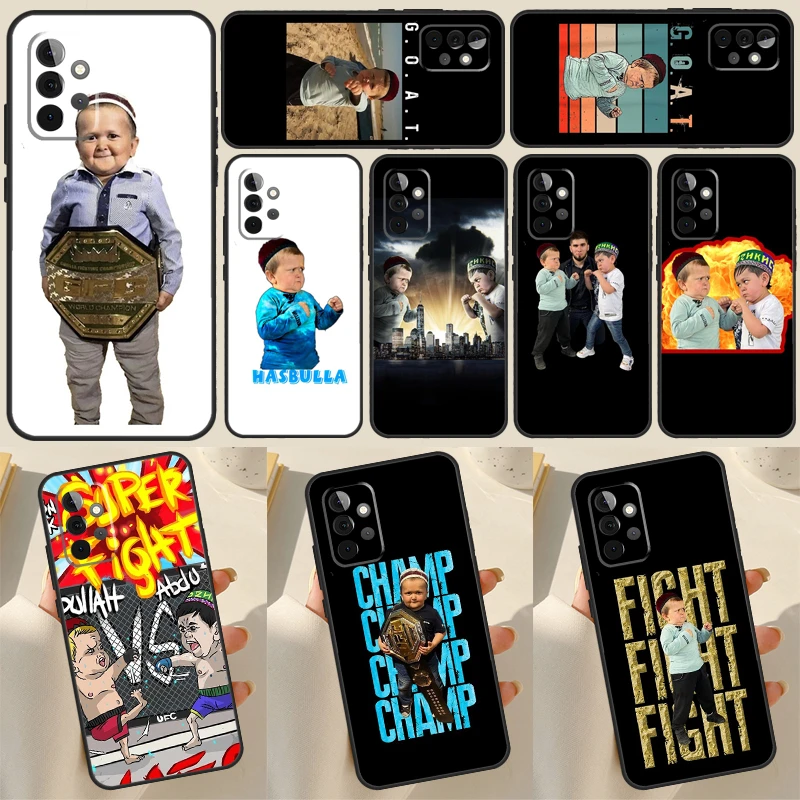 Funny Hasbulla Fighting Meme Case For Samsung Galaxy A13 A33 A53 A73 A51  A71 A50 A12 A22 A32 A52 A72 A52S A21S Cover| | - AliExpress