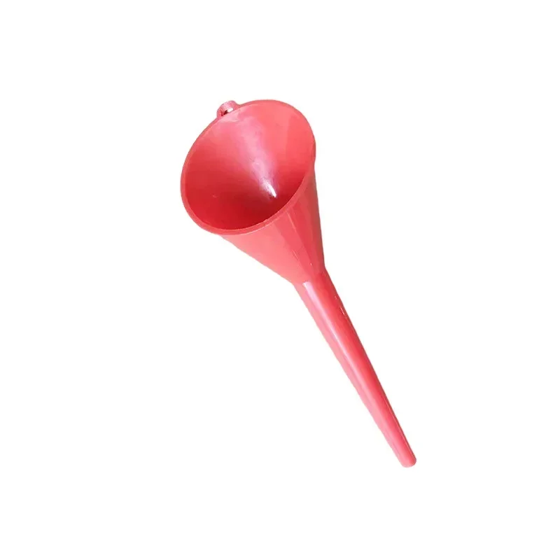 Auto Splash-proof Plastic Funnel Refueling Tool Long Trunk Motorcycle Refueling Tool Auto Parts Oil Funnel Oil Filling Equipment