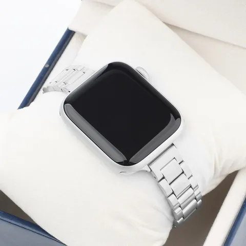 Steel Strap For Apple Watch Band 38mm Series 7654 42 40mm 41 45 44mm Slim Metal Bracelet For iWatch Se 321 Accessories