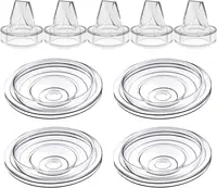 NEW Silicone Duckbill Valve and Silicone Diaphragm, Compatible with S12Pro/S9Pro/S12/S9 Wearable Breastpump Parts Replace 1