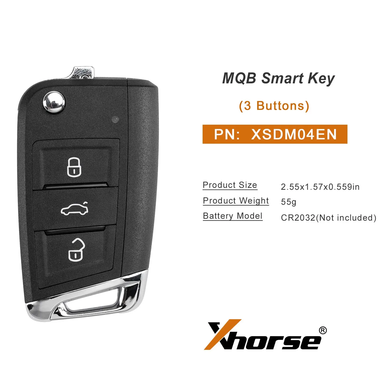 XHORSE XSDM04EN MQB Smart Key for VW MQB