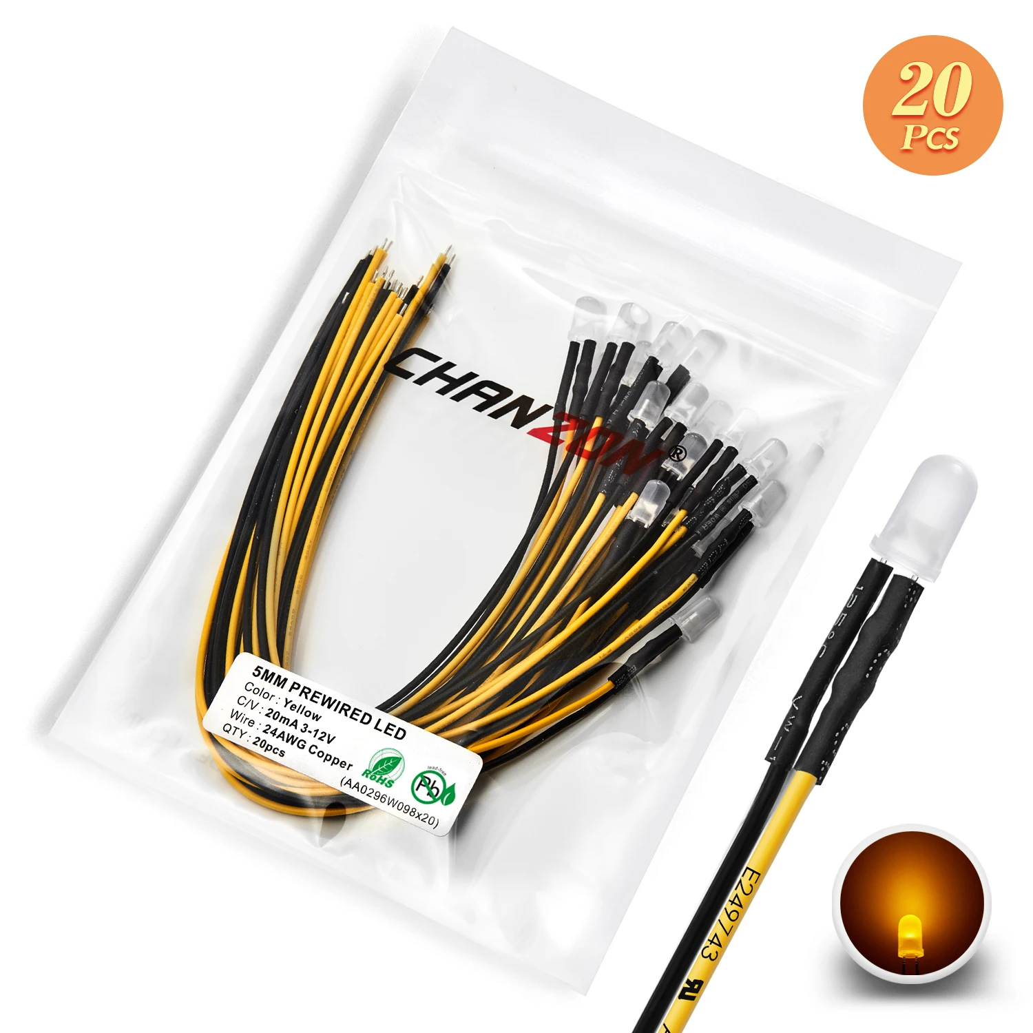 Diffused Lens Yellow