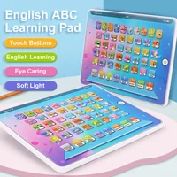 Kids Learning Machine Toys English Point Reading Machine Luminous Early Educational Cognition Montessori Children's Toys Gift 1